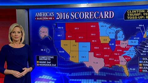 Fox News Electoral Scorecard Key States Tilting Toward Trump After Fbi