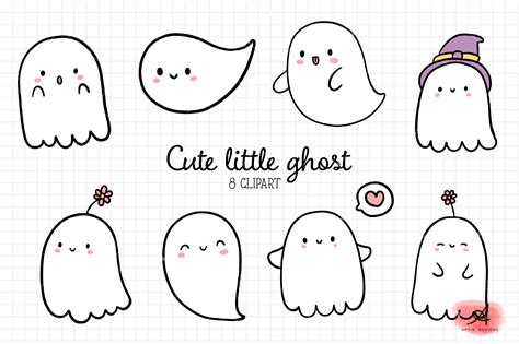 Cute Ghost Clipart