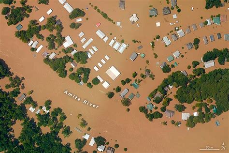 Catastrophic Louisiana Flooding Measured from Space | Space