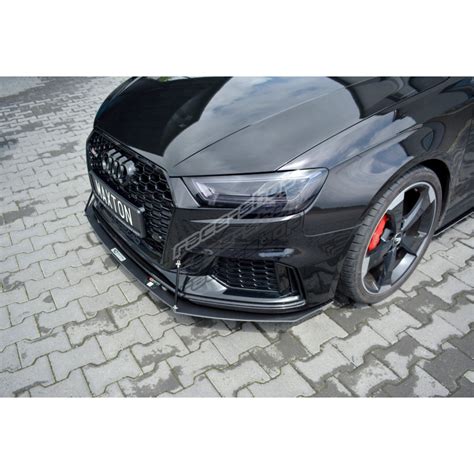 Front Racing Splitter V 1 Audi RS3 8V FL Sportback 192 80 Races