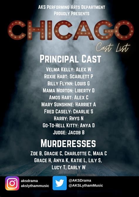 Chicago Cast Announcement