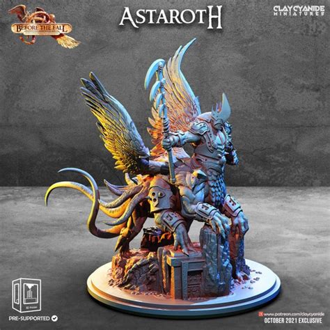 Astaroth Fallen Angel Before The Fall Clay Cyanide 3d Etsy