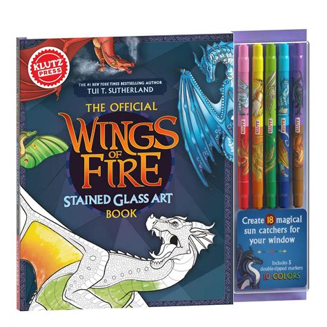 Wings Of Fire Stained Glass Art Book Klutz Klutz Press Amazon