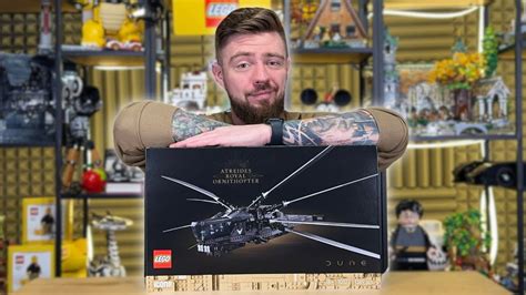 Diuna Atreides Royal Ornithopter Lego Icons Recenzja Youtube