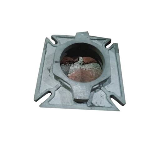 Aluminium Aluminum Square Burner Flange Casting Material Grade 6063