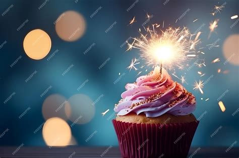 Premium Ai Image Happy Birthday Cake Background Ai Generated