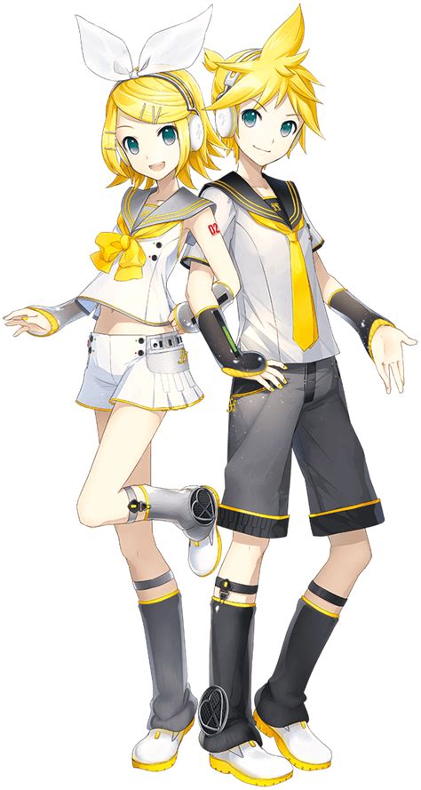 Kagamine Rin And Len Vocaloid 4 Hatsune Miku Vocaloid Know Your Meme