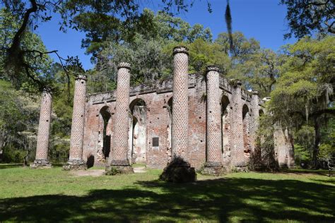 Old Sheldon Church Ruins and Hunting Island April 2016 - TheOutdoorImage