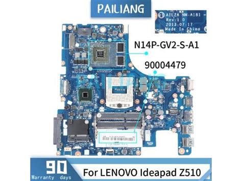 Laptop Motherboard For LENOVO Ideapad Z510 Mainboard 90004479 NM A181