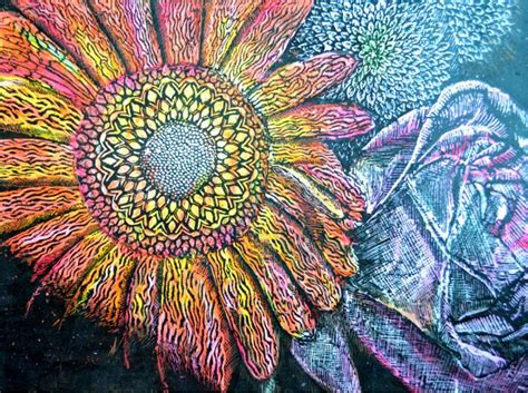Картинки по запросу рисунки пастелью на цветной бумаге | Oil pastel ...