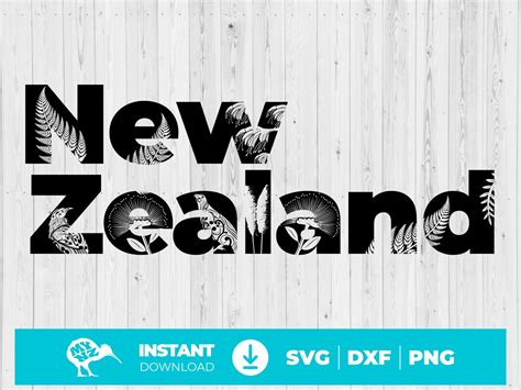 New Zealand New Zealand Svg New Zealand Art New Zealand Print New