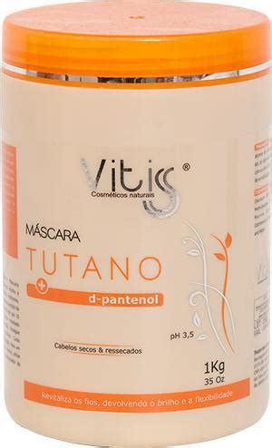 Máscara Tutano D Pantenol 1 kg Vitiss Cosméticos Cabelos Secos e