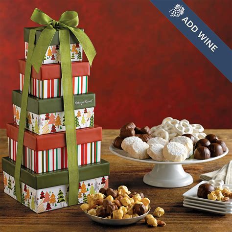 Holiday Tower Of Sweet Treats Candy Ts Harry And David