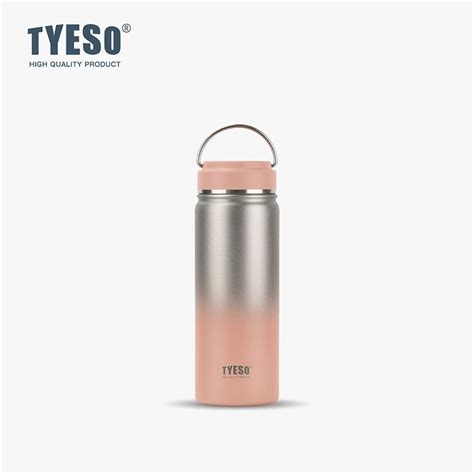 Original Tyeso Vacuum Flask Insulated Tumbler Hot And Cold Thermoflask Stainless Steel Water