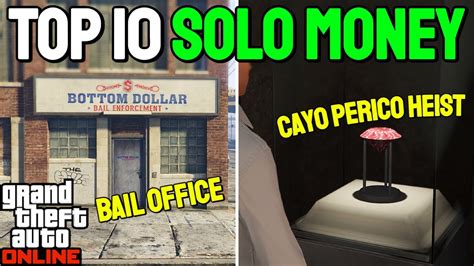 Top 10 Best Ways To Make Money Solo In GTA 5 Online 2024 YouTube