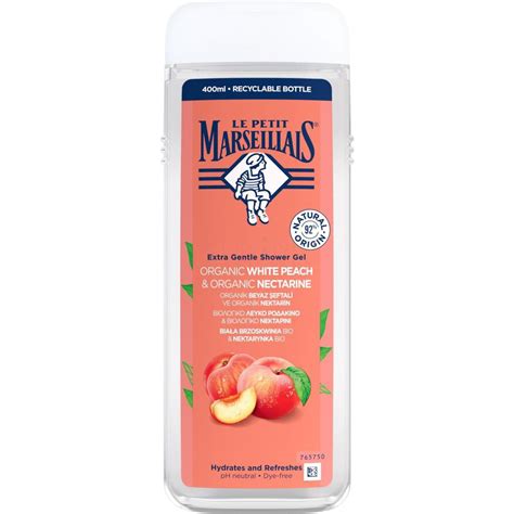 Le Petit Marseillais Extra Gentle Shower Gel Organic White Peach And