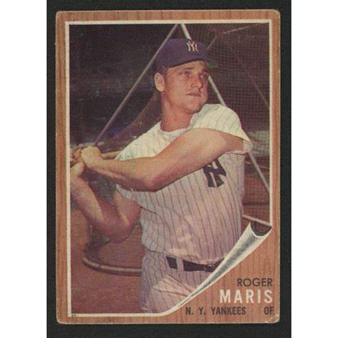 Roger Maris 1962 Topps 1 Pristine Auction