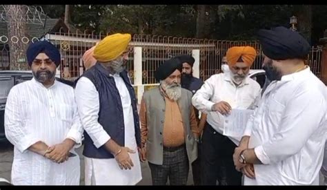 Sikh Delegation From Delhi Meets Satya Pal Malik On Harijan Colony