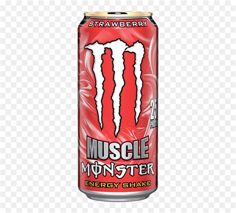 Monster Protein Shake Strawber Monster Energy Drink Java Png