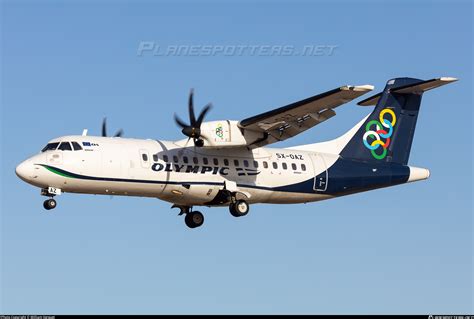 SX OAZ Olympic Air ATR 42 600 42 500 Photo By William Verguet ID