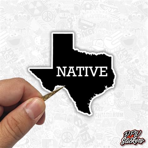 Texas Native Stickers - DFW Stickers