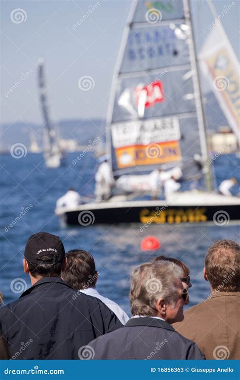 The Barcolana regatta 2010 editorial stock photo. Image of barcolana ...