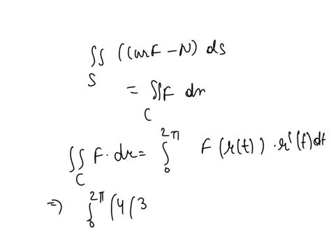 SOLVED Use Stokes theorem to evaluate âˆ curl F Â N dS for the