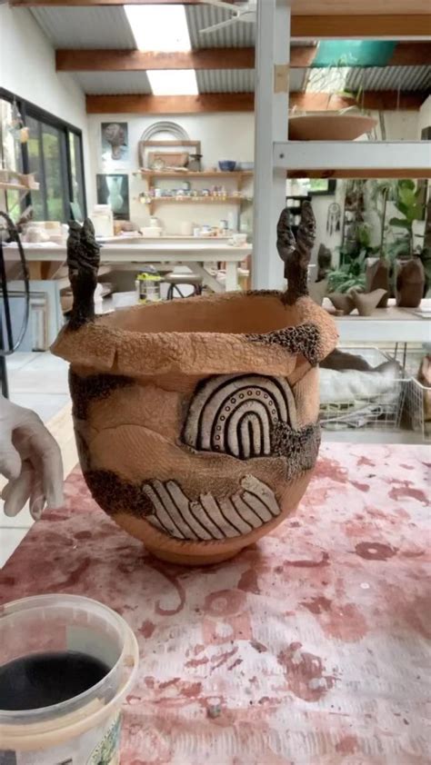 Jena Bedson On Instagram Slab Pottery Ceramic Fish Clay Pottery