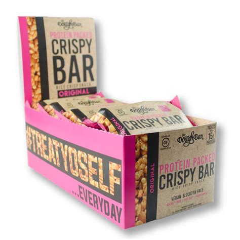 Original Crispy Bar 12 Pack The Dough Bar Protein Crispy Bars Popsugar Fitness Photo 2