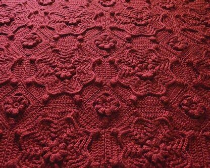 Orleans Matelassé Afghan Crochet pattern by Priscilla Hewitt LoveCrafts