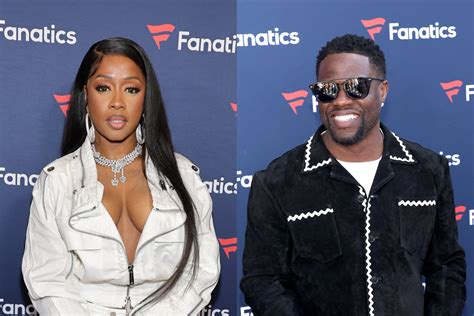 Remy Ma & Kevin Hart Raise Eyebrows With Super Bowl Party Hug