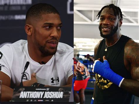 "Don't do it anymore," Anthony Joshua's reaction after witnessing Deontay Wilder vs. Zhilei ...