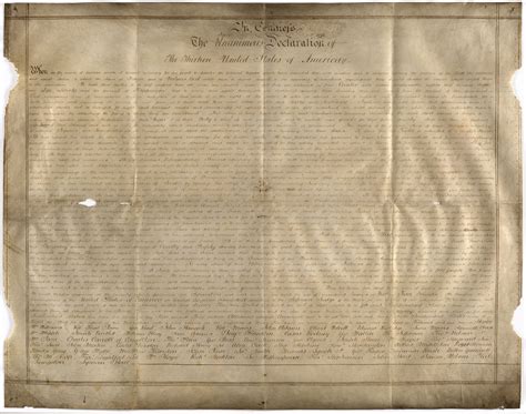 The Declaration Of Independence As Breaking News How Word Of Americas