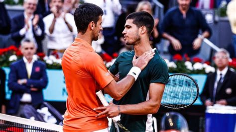 Tenis Alcaraz número uno del mundo Djokovic le rinde un nuevo