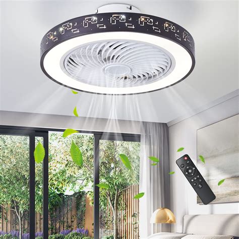 Bladeless Ceiling Fan With Light