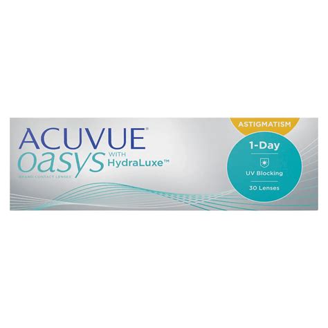 Acuvue Oasys Day For Astigmatism Contact Lenses Pack The