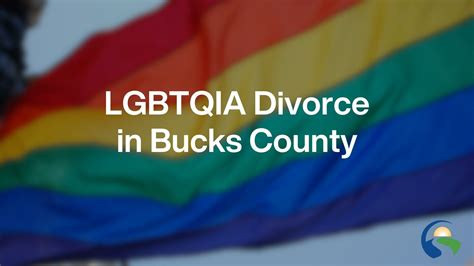 Lgbtqia Divorce In Bucks County Alpha Center For Divorce Mediation