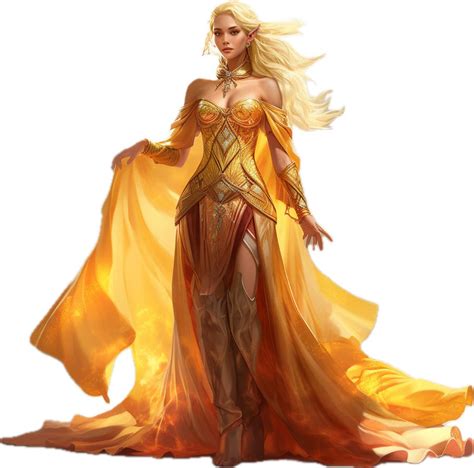 Female Sun Elf Concept Art Forgotten Realms By Forgottenrealmsart On