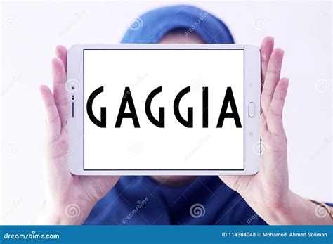 Gaggia company logo editorial stock photo. Image of company - 114304048