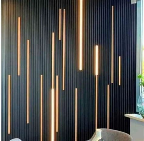 Charcoal Wall Panel Wpc Louvers Panels Manufacturer From New Delhi