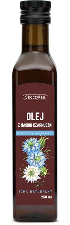 OLEJ Z NASION CZARNUSZKI 100 Naturalny SKOCZYLAS5903631208263