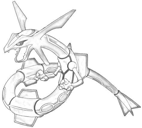 rayquaza sketch by pokemongamer on DeviantArt