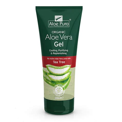 Aloe Pura Aloe Vera Gel With Tea Tree 200ml Health Matters