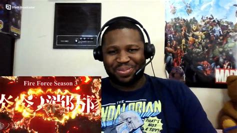 Fire Force Season 3 Official Trailer Reaction Youtube