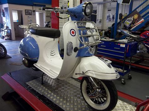 Ajs Modena Cc Scooter S Vespa Shape Mod Moped