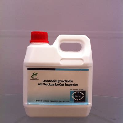 China Levamisole Hydrochloride And Oxyclozanide Oral Suspension