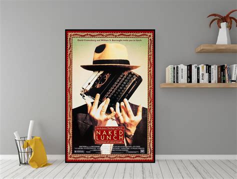 Naked Lunch Movie Poster High Quality Canvas Wall Art Room Decor Naked Lunch Poster For