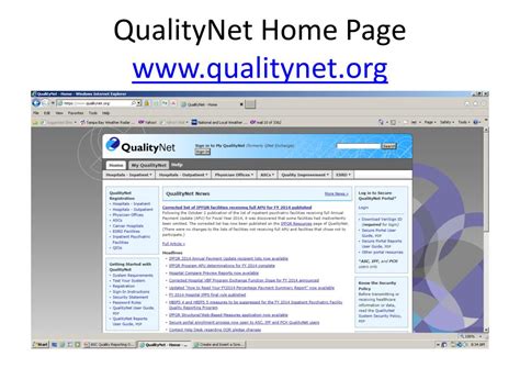 PPT CMS Quality Reporting For ASCs PowerPoint Presentation Free