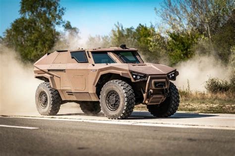 Arquus Scarab E Engin Militaire Hybride Made In France Les Voitures