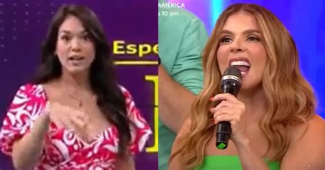 Jazmín Pinedo reafirma las acusaciones de Johanna San Miguel contra Latina TV Ese canal tenía